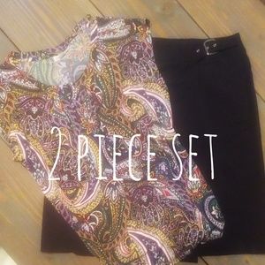 2 piece skirt set